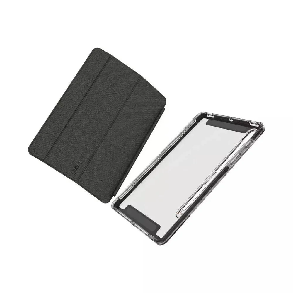 Gear4 Brompton ZAGG Folio Carrying Case Samsung Galaxy Tab S7 Galaxy Tab Smoke